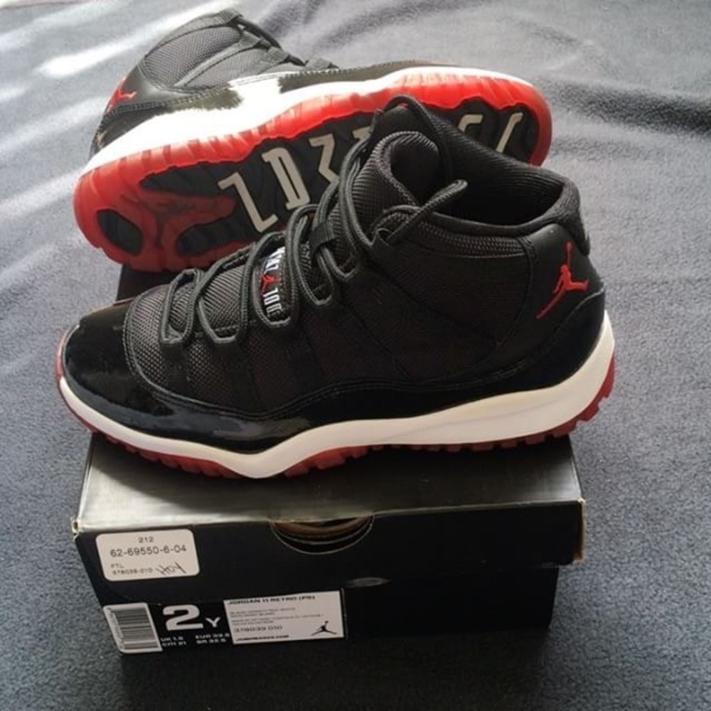 Jordan Bred 11s Retro 2012 Release 2Y (PS)